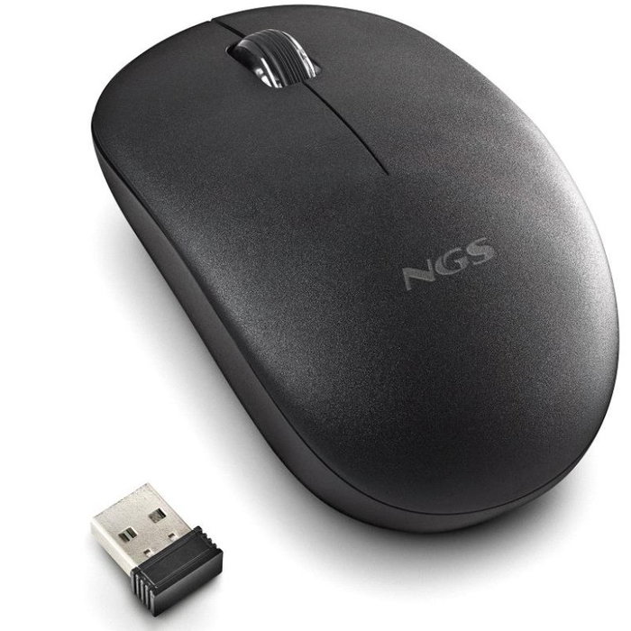 NGS Fog Pro Ratón Óptico Inalámbrico 1000 DPI Negro NGS Fog Pro Ratón Óptico Inalámbrico 1000 DPI Negro